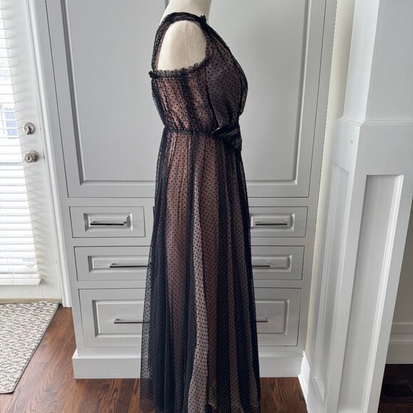 NWT Anthropologie Tulle Dot Maxi Dress - Picture 14 of 16